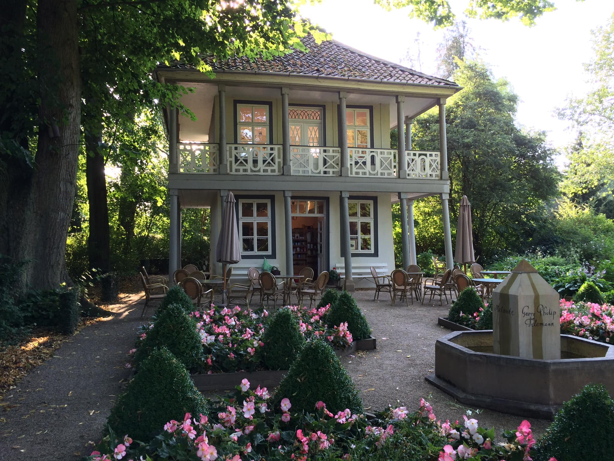 Teehaus im Kurpark Bad Pyrmont